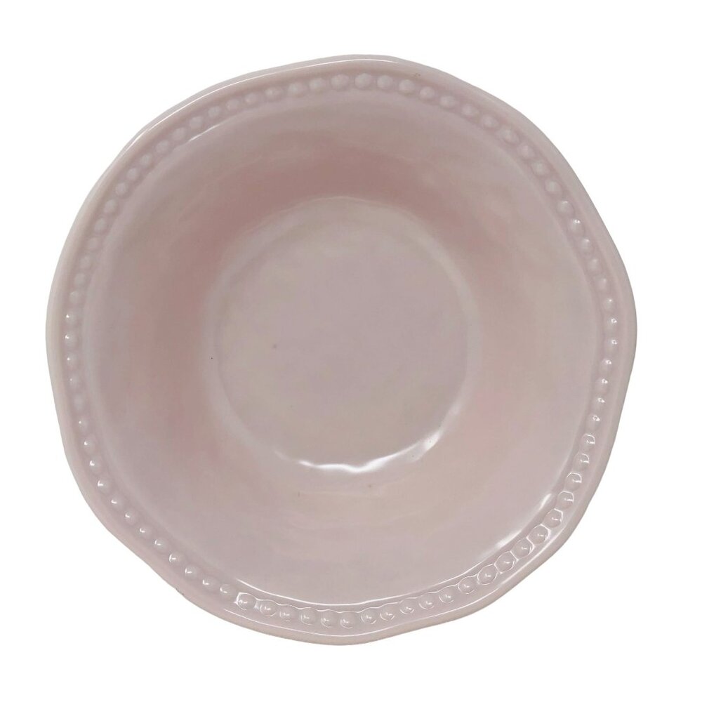 Tommy Bahama Melamine Pink Salad Pasta Soup Cereal Bowls Round Set of 4